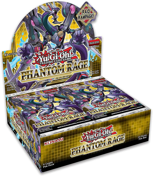 Yu-Gi-Oh!: Phantom Rage Booster Box, Konami, Yu-Gi-OH, yu-gi-oh-phantom-rage-booster-box, Booster Box, Dark Ninja Gaming LA