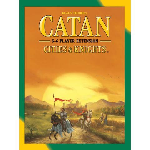 Catan: Cities and Knights 5-6 Player Extension - Expand Your Catan World!, Catan Studio, Board Game, catan-cities-and-knights-extension, Expansion, Dark Ninja Gaming LA