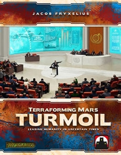 Terraforming Mars: Turmoil Expansion, Stronghold Games, Board Game, terraforming-mars-turmoil, Expansion, Dark Ninja Gaming LA