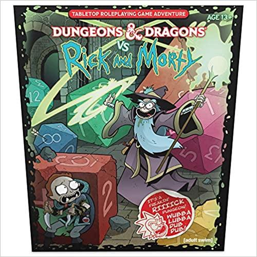DUNGEONS & DRAGONS: DUNGEONS AND DRAGONS VS. RICK AND MORTY | Dark Ninja Gaming LA