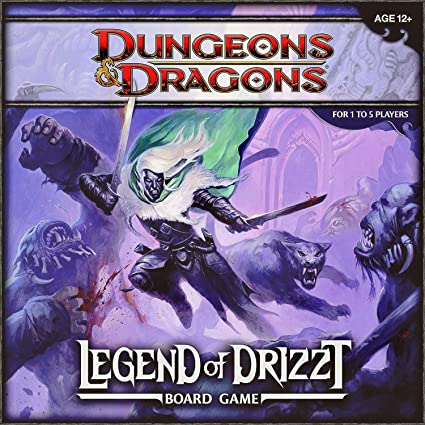 Dungeons & Dragons: Legend of Drizzt Board Game - Cooperative Adventure, Wizards of the Coast, Board Game, dungeons-dragons-legend-of-drizzt-boardgame, Dungeons & Dragons, Dark Ninja Gaming LA