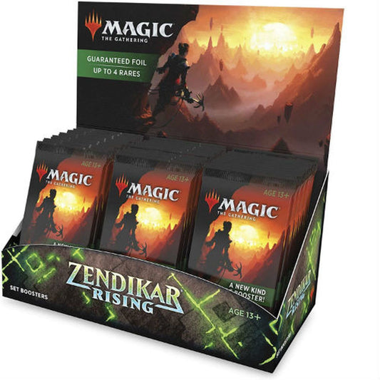 Magic The Gathering: Zendikar Rising Set Booster Box, WIZARDS OF THE COAST, Magic the Gathering Sealed, magic-the-gathering-zendikar-rising-set-booster, , Dark Ninja Gaming LA