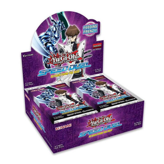 Yu-Gi-Oh!: Speed Duel - Attack from the Deep Booster Box, Konami, Yu-Gi-OH, yu-gi-oh-speed-duel-attack-from-the-deep-booster-box, Booster Box, Dark Ninja Gaming LA