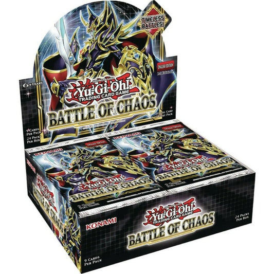 YU-GI-OH! THE CARD GAME: BATTLE OF CHAOS BOOSTER BOX - Dark Ninja Gaming LA