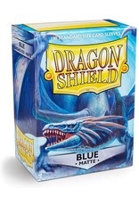 Dragon Shield: 100 Count Standard Blue Matte Sleeves - Elevate Your Gaming Experience, Dragon Shield, Card Sleeves, dragon-shield-100-count-standard-blue-matte, , Dark Ninja Gaming LA