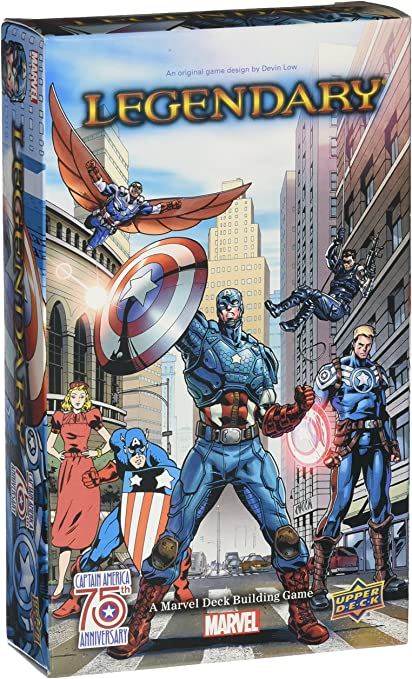 Legendary: Marvel Captain America 75th Anniversary Expansion, Upper Deck, Deck Builder, legendary-dbg-marvel-captain-america-75th-anniversary-expansion, , Dark Ninja Gaming LA