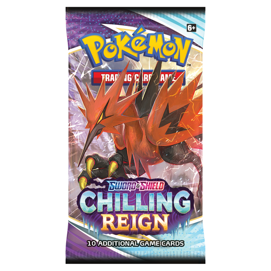 Pokémon: Chilling Reign Booster Pack - Unleash New Adventures!, Pokémon, Pokémon Sealed, pokemon-chilling-reign-booster-pack, Booster Packs, Sword & Shield: Chilling Reign, Dark Ninja Gaming LA