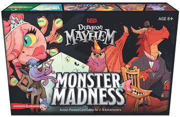 DUNGEONS & DRAGONS: DUNGEON MAYHEM - MONSTER MADNESS, Wizards of the Coast, Card Game, dungeon-mayhem-monster-madness, , Dark Ninja Gaming LA