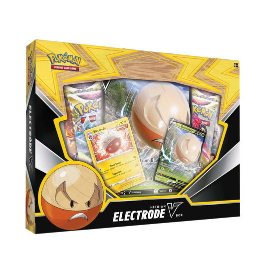 Pokémon: Hisuian Electrode V Box, The Pokémon Company, Pokémon Sealed, pokemon-electrode-v-box, , Dark Ninja Gaming LA