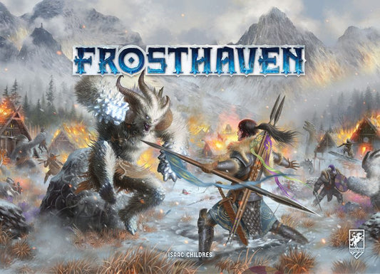 Frosthaven: A Mercenary's Tale, Cephalofair Games, Board Game, frosthaven, Cephalofair Games, Frosthaven, Gloomhaven, New Arrival, Dark Ninja Gaming LA