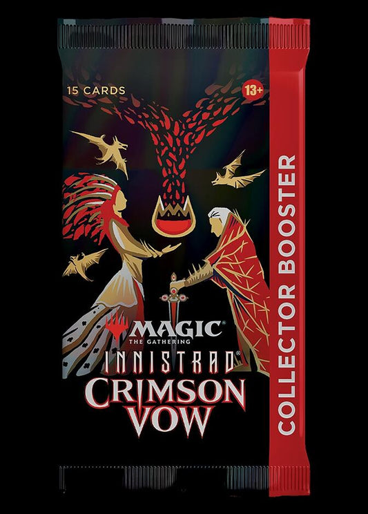 Magic The Gathering: Innistrad: Crimson Vow Collector Booster Pack, Magic: The Gathering, Magic the Gathering Sealed, magic-the-gathering-innistrad-crimson-vow-collector-booster-pack, Booster Packs, Innistrad: Crimson Vow, MTG Sealed, Dark Ninja Gaming LA