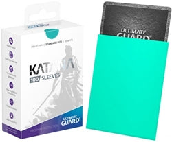 Ultimate Guard: Katana Standard Size Turquoise Sleeves, Ultimate Guard, Card Sleeves, 100-ultimate-guard-katana-turquoise-standard-size, , Dark Ninja Gaming LA