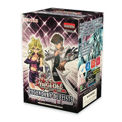 Yu-Gi-Oh!: Legendary Duelists Season 2 Box, Konami, Yu-Gi-OH, yugioh-trading-card-game-legendary-duelists-season-2-blaster-box, Mini Box, Dark Ninja Gaming LA