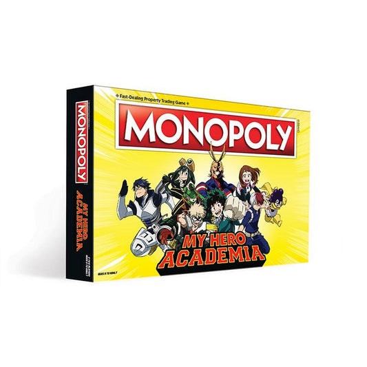 Monopoly: My Hero Academia Edition, USAOPOLY INC, Board Game, monopoly-my-hero-academia, New Arrival, Dark Ninja Gaming LA