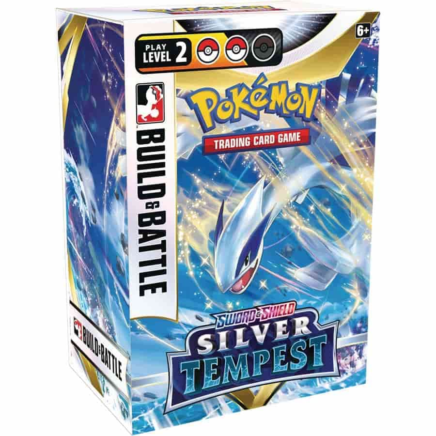 Pokemon: Silver Tempest Build & Battle Box, The Pokémon Company, Pokémon Sealed, pokemon-silver-tempest-build-battle-box, Build & Battle, Sword & Shield: Silver Tempest, Dark Ninja Gaming LA