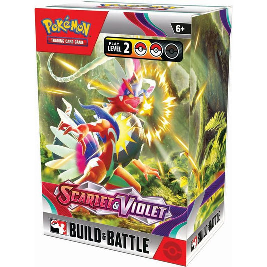 Pokémon: Scarlet & Violet Build & Battle Box - Forge Your Path!, The Pokémon Company, Pokémon Sealed, pokemon-scarlet-violet-build-battle, Scarlet & Violet: Base Set, Dark Ninja Gaming LA
