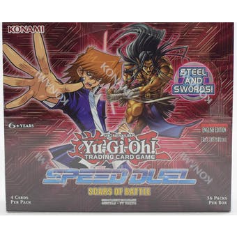 Yu-Gi-Oh!: Speed Duel Scars of Battle Booster Box, KONAMI, Yu-Gi-OH, yu-gi-oh-speed-duel-scars-of-battle-booster-box, Booster Box, Dark Ninja Gaming LA