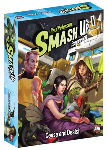 Smash Up: Cease and Desist!, AEG, Card Game, smash-up-cease-desist, , Dark Ninja Gaming LA