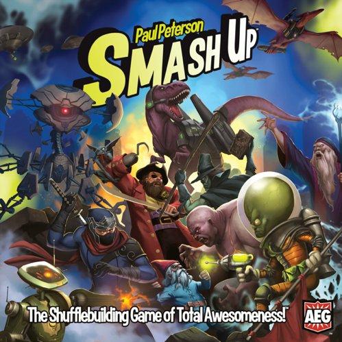 Smash Up: The Shufflebuilding Game of Total Awesomeness!, AEG, Board Game, smash-up, , Dark Ninja Gaming LA