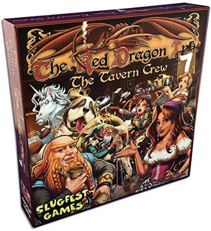 The Red Dragon Inn 7: The Tavern Crew, SlugFest Games, Board Game, the-red-dragon-inn-7-the-tavern-crew, , Dark Ninja Gaming LA