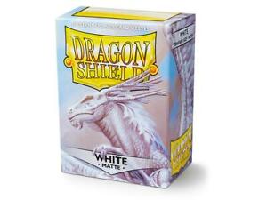 Dragon Shield: 100 Count Standard White Matte Sleeves, Dragon Shield, Card Sleeves, dragon-shield-100-count-standard-white-matte, , Dark Ninja Gaming LA