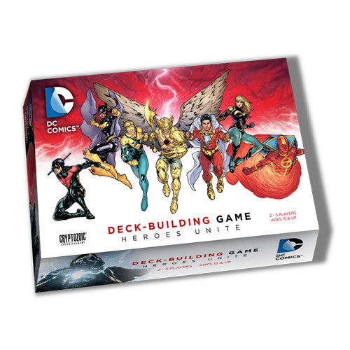 DC Comics Deck-Building Game: Heroes Unite - Unleash Heroic Power!, Cryptozoic Entertainment, Deck Builder, dc-comics-deck-building-game-heroes-unite, Deck Builder, Dark Ninja Gaming LA