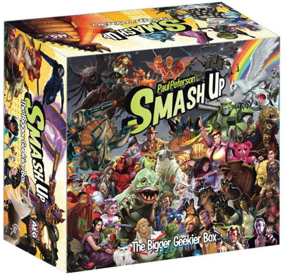 Smash Up: Collection with The Bigger Geekier Box!, AEG, Board Game, smash-up-the-bigger-geekier-box, , Dark Ninja Gaming LA