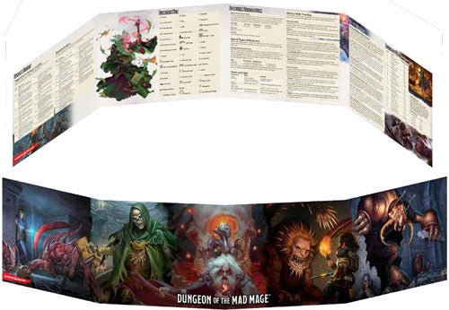 Dungeons & Dragons: Dungeon Master's Screen - Dungeon of the Mad Mage, Gale Force Nine, Game Accessories, dungeons-dragons-dungeon-masters-screen-dungeon-of-the-mad-mage, DM, Dungeon Master, Dungeon Master Screen, Dungeons & Dragons, RPG, Dark Ninja Gaming LA