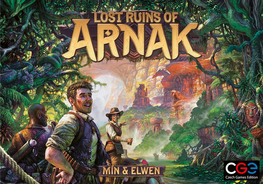 Lost Ruins of Arnak: Explore, Discover, and Conquer!, Czech Games Edition, Board Game, lost-ruins-of-arnak, , Dark Ninja Gaming LA