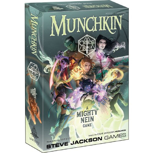 Munchkin: Critical Role, Steve Jackson Games, Board Game, munchkin-critical-role, , Dark Ninja Gaming LA