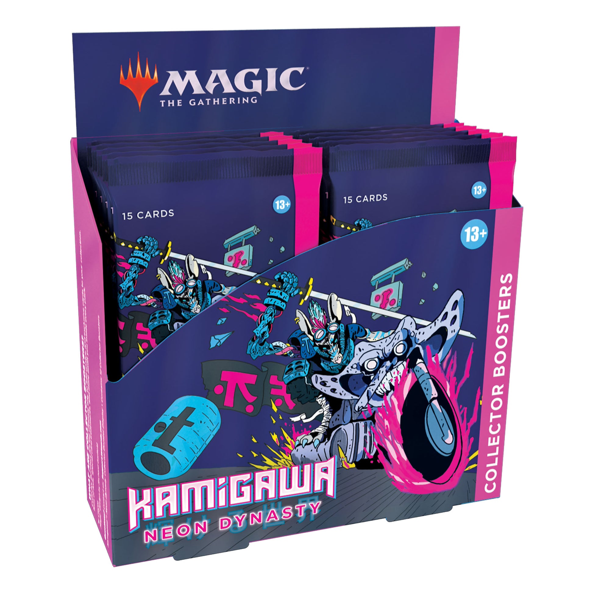 Magic The Gathering: Kamigawa Neon Dynasty Collector Booster Box, Wizards of the Coast, Magic the Gathering Sealed, preorder-magic-the-gathering-kamigawa-neon-dynasty-collector-booster-box, Kamigawa: Neon Dynasty, Magic the Gathering, TCG, Dark Ninja Gaming LA