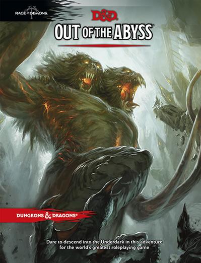 DUNGEONS & DRAGONS: OUT OF THE ABYSS, Wizards of the Coast, Dungeons & Dragons, dungeons-dragons-out-of-the-abyss, Dungeons & Dragons, Dark Ninja Gaming LA