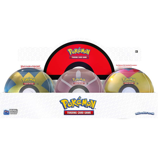 Pokémon: Poke Ball Tin - Spring 2022!, The Pokémon Company, Pokemon sealed, pokemon-poke-ball-spring-2022-tin, Tin, Dark Ninja Gaming LA
