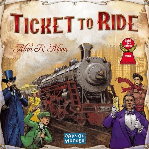 Ticket to Ride, Asmodee, Board Game, ticket-to-ride, 2 - 5 Players, 30 - 45 min., Age 8+, Asmodee, Board Games, Strategy Games, Tabletop Games, Ticket to Ride, Dark Ninja Gaming LA